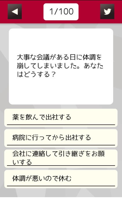 リーダーシップ診断～あなたの立ち位置は？～