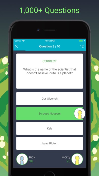 Fan Quiz for Rick and Morty screenshot 3