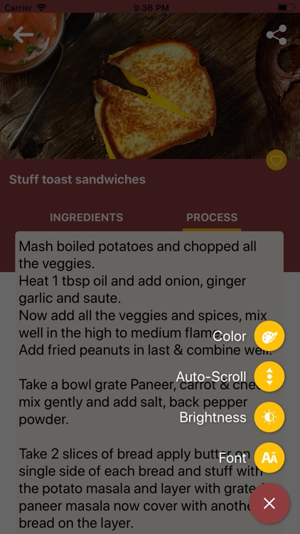 Sandwiches Recipe in English screenshot-3