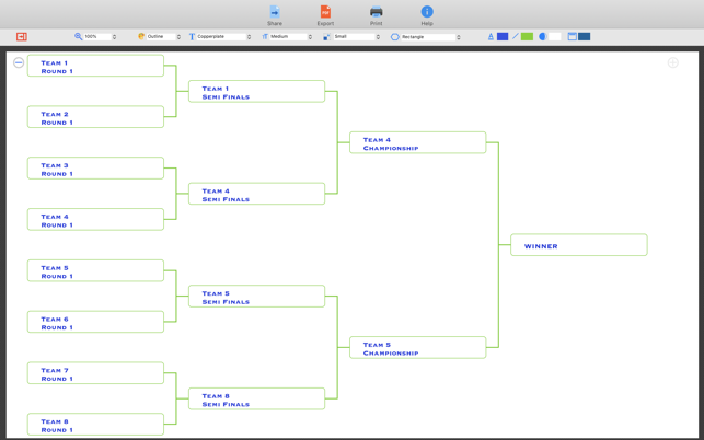 Tournament Bracket Generator