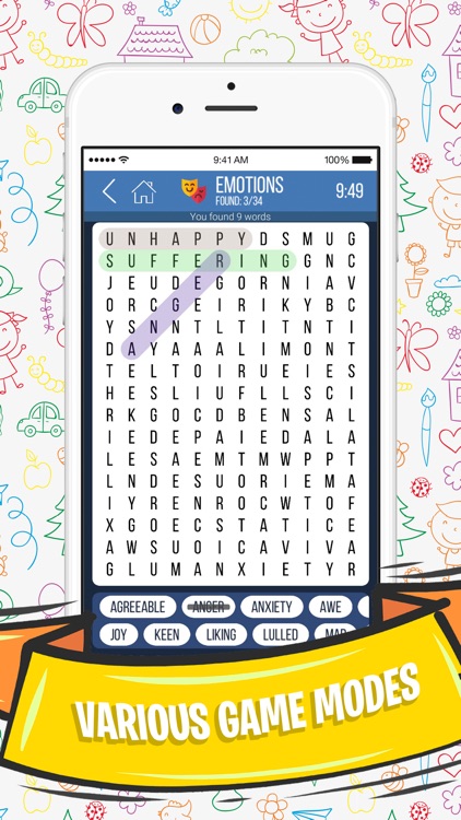 Word Search - Word find puzzle screenshot-3