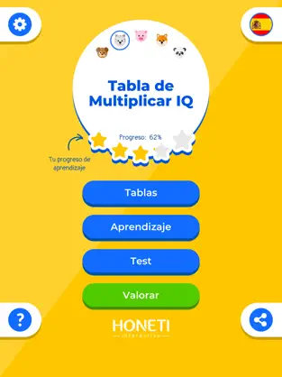 Imágen 1 Tabla de Multiplicar IQ iphone