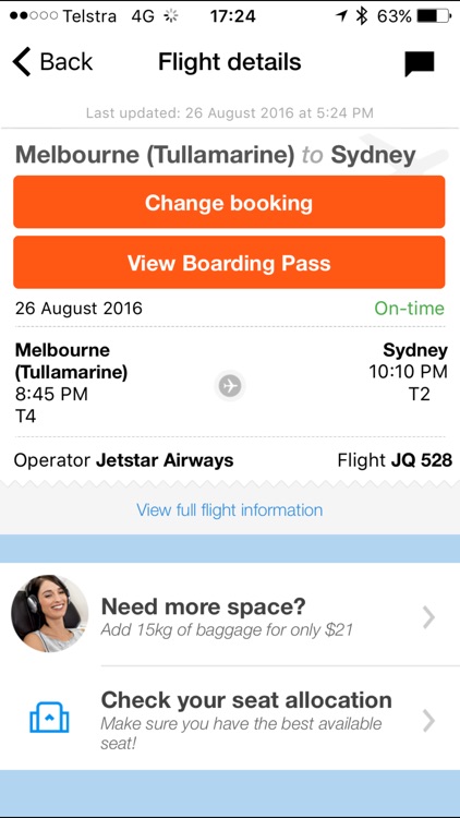 jetstar baggage price list