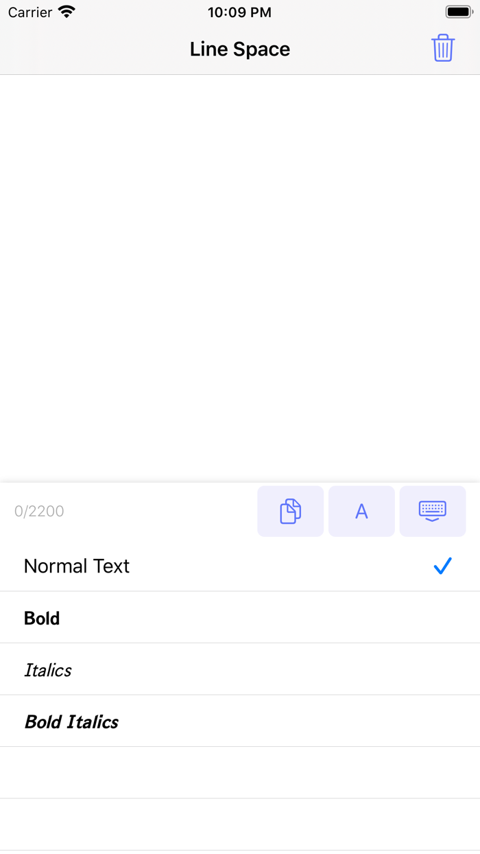 Line Space Clean Line Breaks