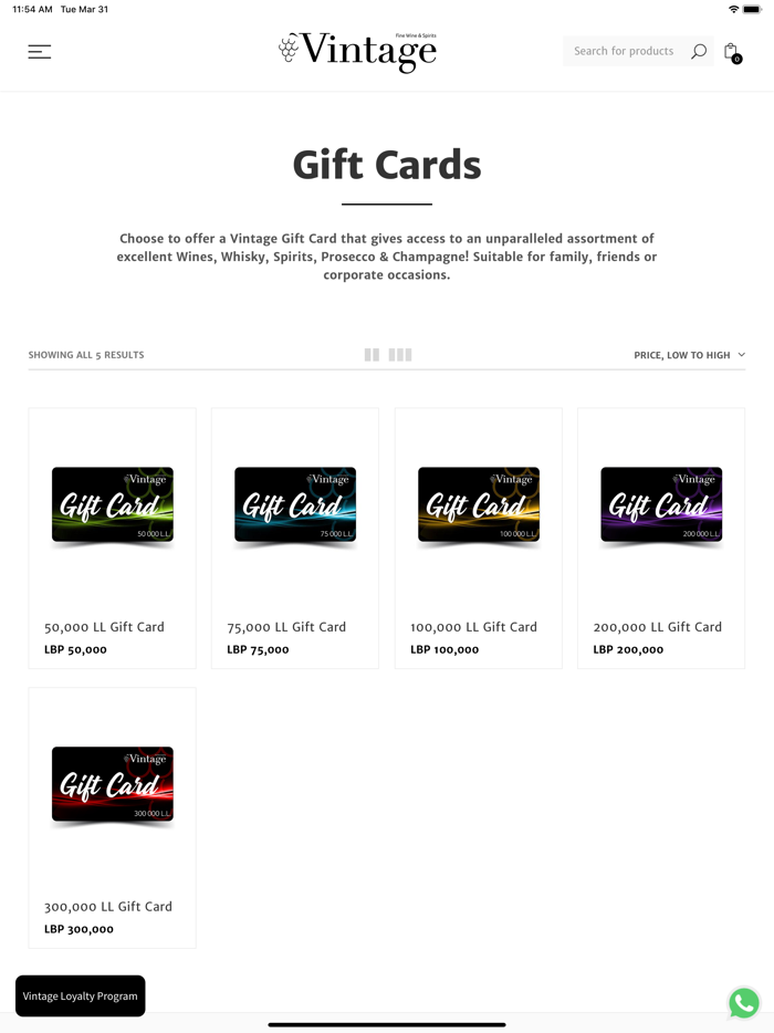 Vintage Wine  Spirits