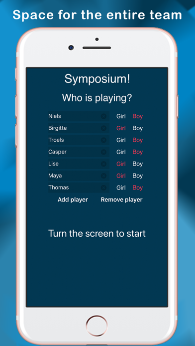 Symposium screenshot 1