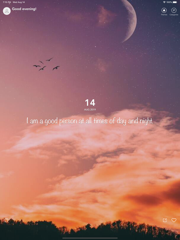 Mantra - Daily Affirmations screenshot