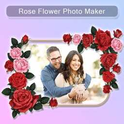 Rose Flower Frame Photo Editor
