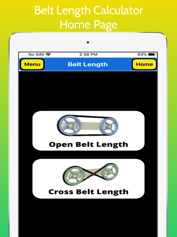 Belt Length Calculator