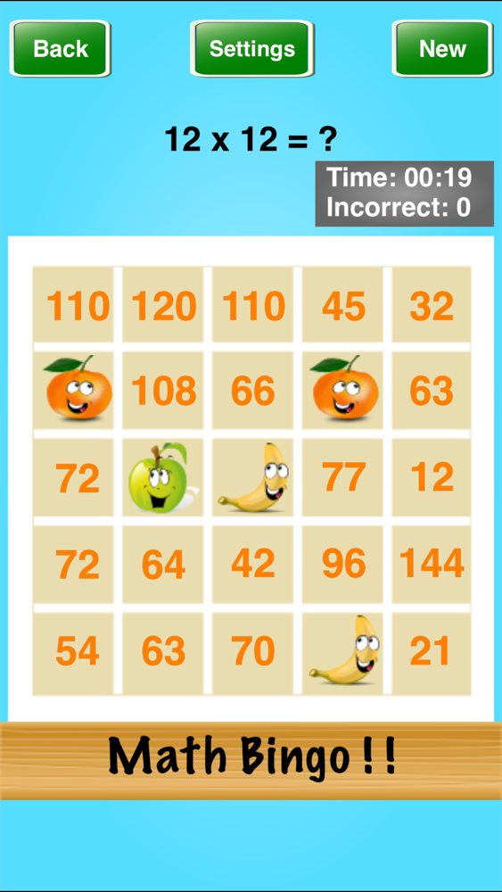 Math Bingo ! ! App For Iphone - Free Download Math Bingo ! ! For Ipad & Iphone At Apppure