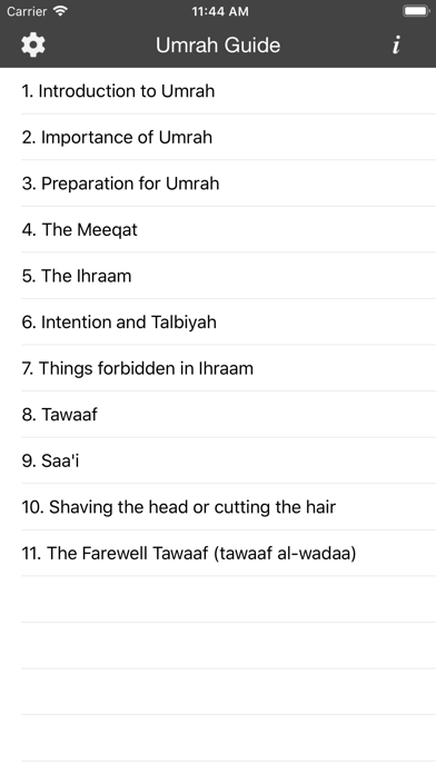 How to cancel & delete Umrah Guide for Muslim (Islam) from iphone & ipad 2