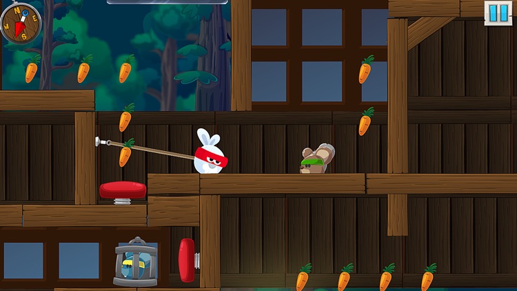 Rabbit Samurai - Grapple ninja screenshot-0