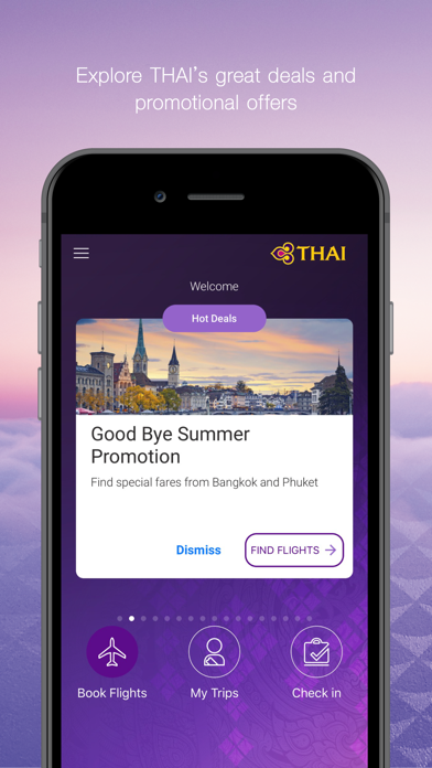 Thai Airways screenshot 4