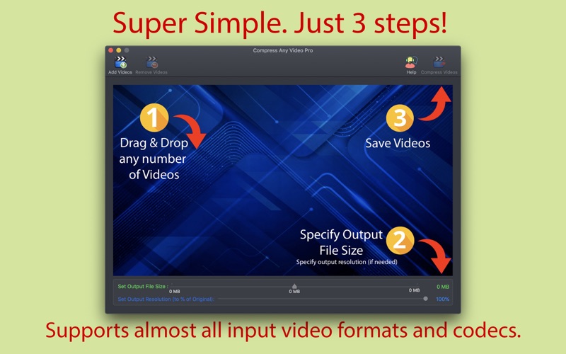 Compress Any Video Pro