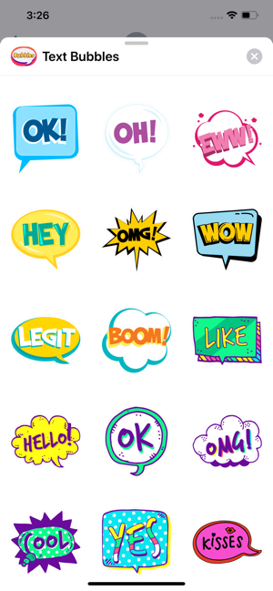 Speech Bubble Stickers ⋆(圖7)-速報App