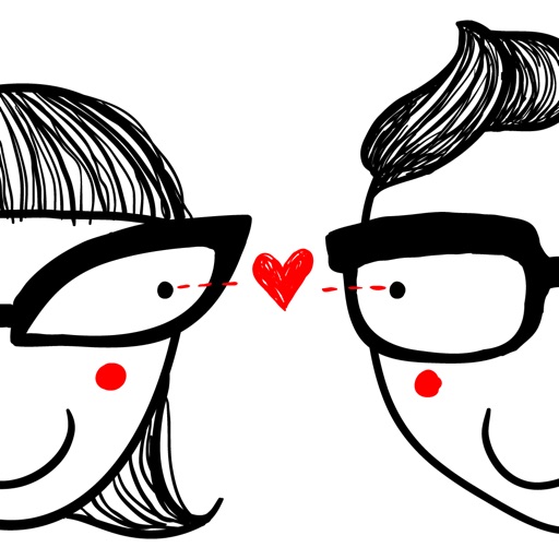 Animated Couple Love Stickers