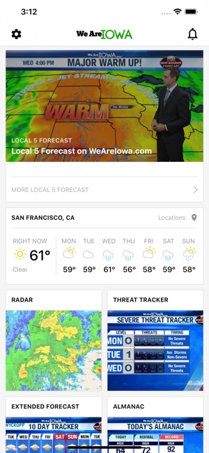 We Are Iowa Weather Local 5(圖1)-速報App