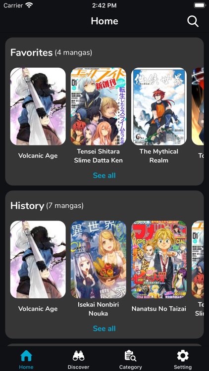Manga Reader - Offline Reader screenshot-0