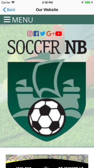 Soccer NB Mobile App screenshot 4