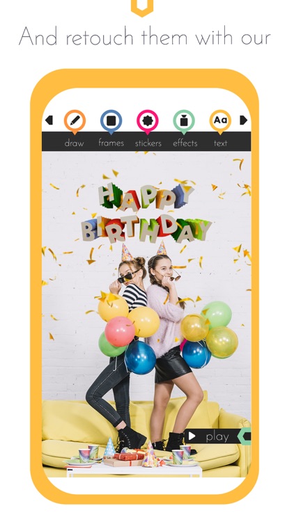 Happy Birthday Video Maker gif screenshot-3
