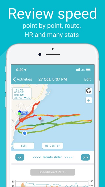 Waterspeed Sail, SUP, Surf GPS