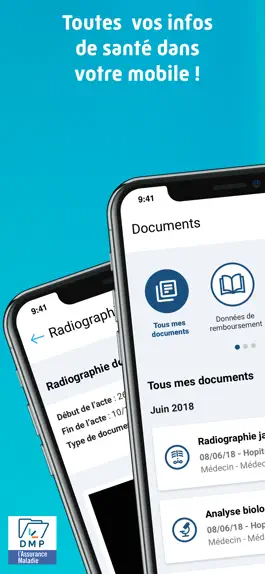 Game screenshot DMP : Dossier Médical Partagé mod apk