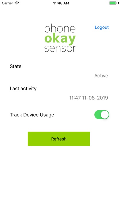 Phone Okay Sensor