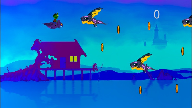 Zombie vs Dragon - Flying game
