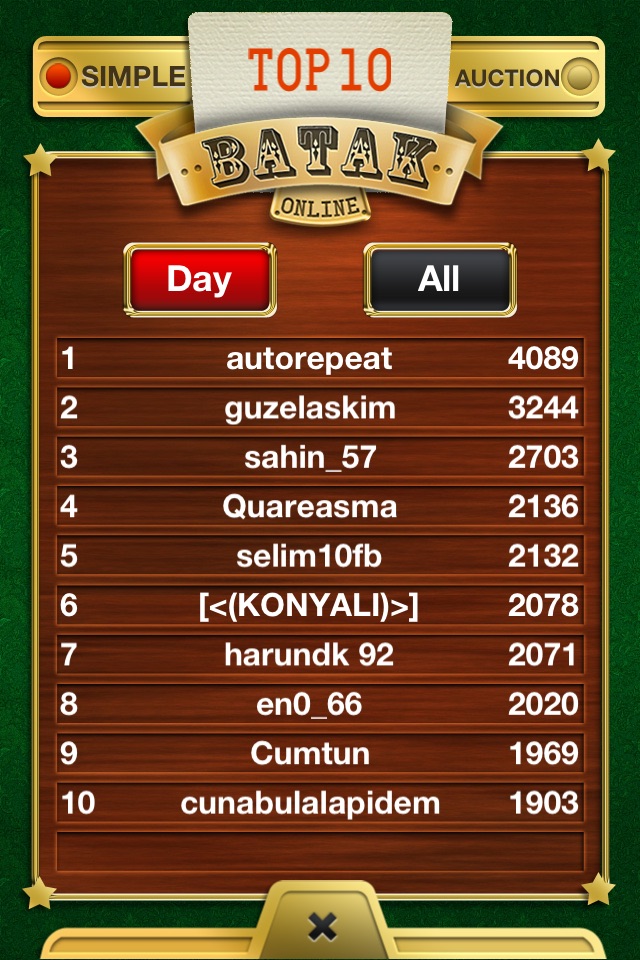 Batak Online trick taking game screenshot 3