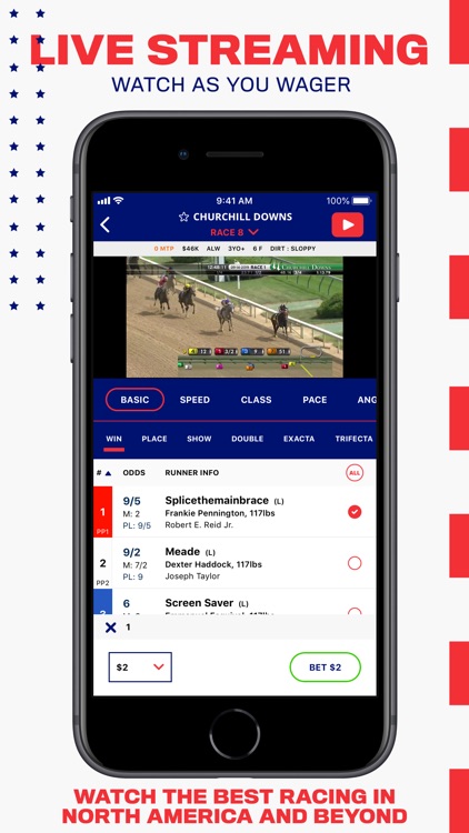 BetAmerica: Live Horse Racing screenshot-0