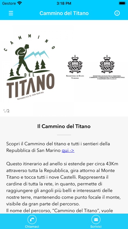 Cammino del Titano