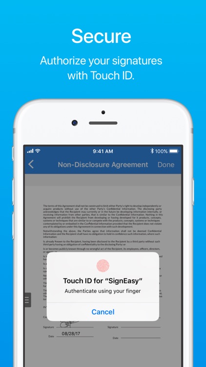 SignEasy - Sign and Fill Docs screenshot-3