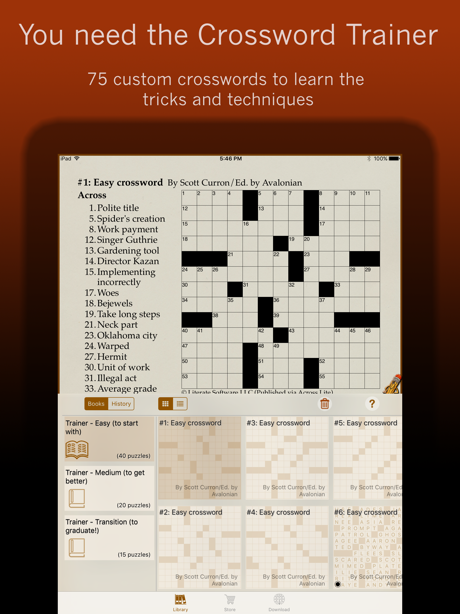 Hacks for Across Crossword Trainer