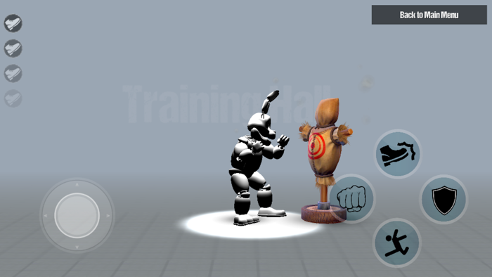 Street Night Animatronic Fight