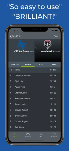 Game screenshot New Mexico Football Schedules hack