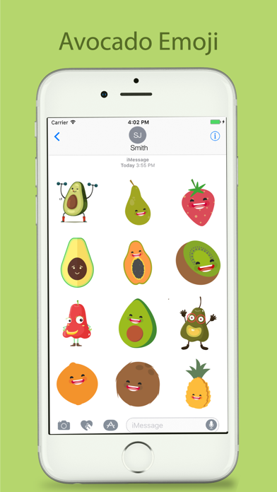 How to cancel & delete Avacado Emoji Stickers from iphone & ipad 2