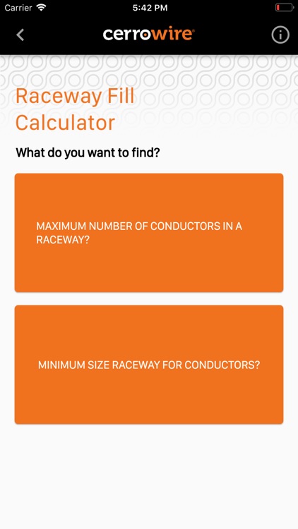 Cerrowire Calculators