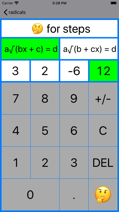 How to cancel & delete ARadicalEqn Radical Equations from iphone & ipad 1