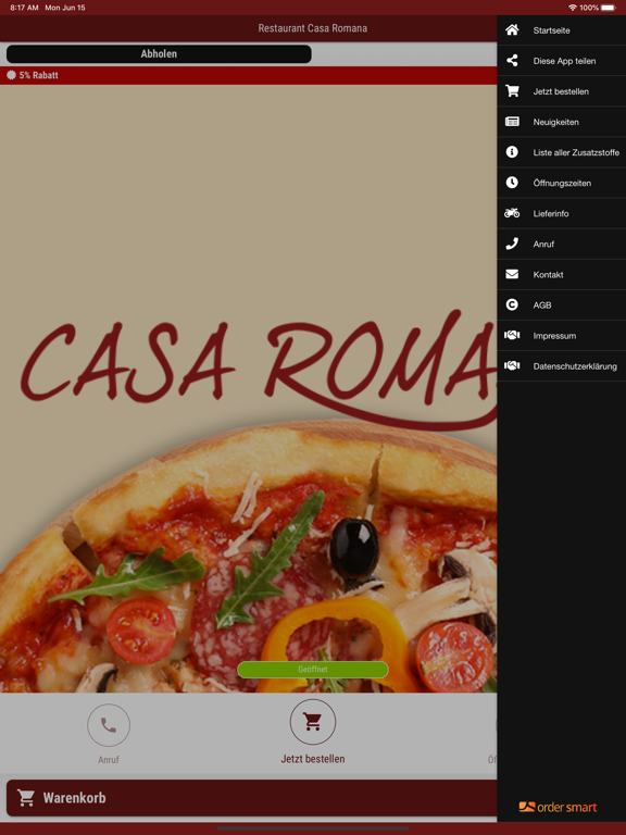 Pizzeria Casa Romana screenshot 2