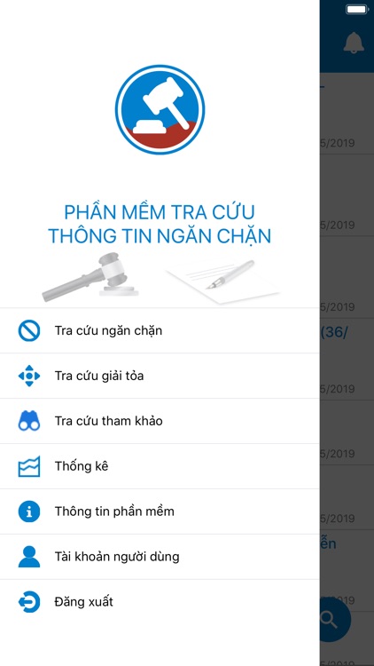 Tra cứu thông tin ngăn chặn AG