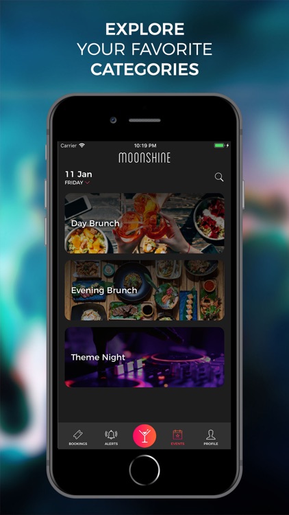 Moonshine App: Nightlife Guide