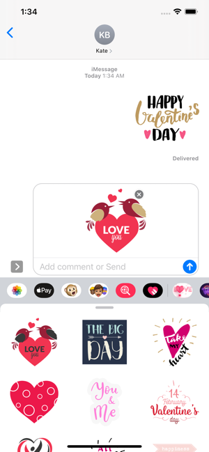 Stickers for My Valentine Emo(圖3)-速報App