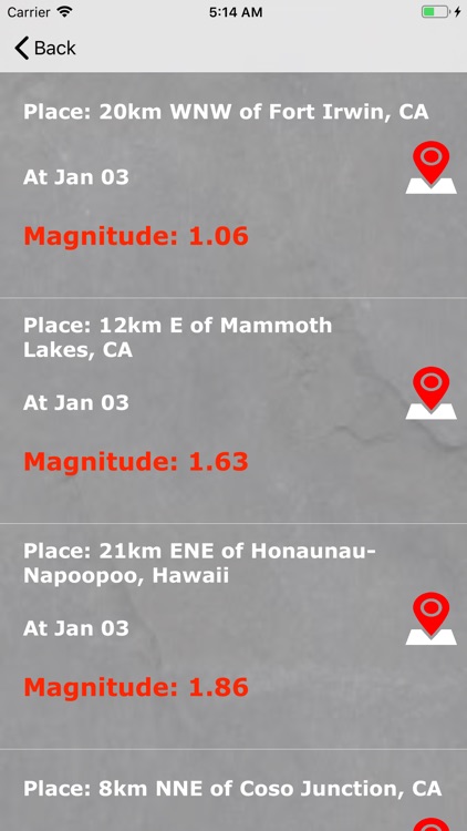 The EarthQuake Histoire screenshot-3