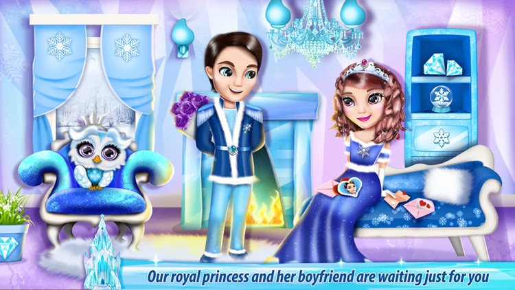 Ice Princess Castle Decoration