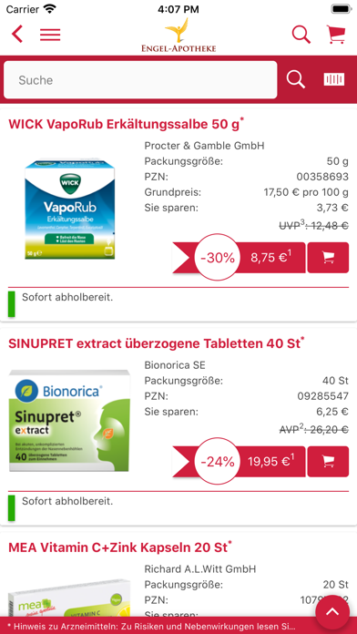 Engel-Apotheke-Waldshut screenshot 4