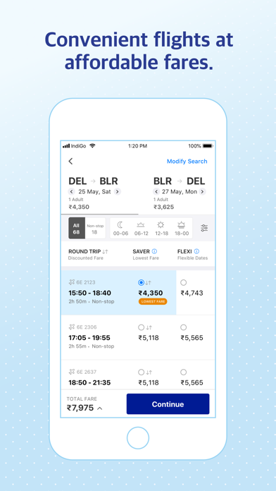 IndiGo: Flight Ticket App screenshot 2