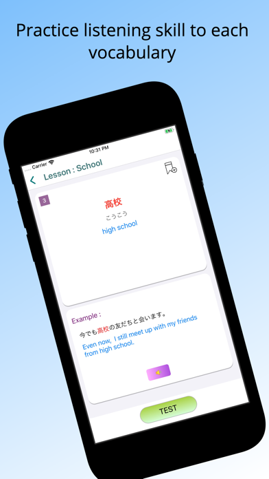 Learn Japanese - JLPT N5 N4 screenshot 3