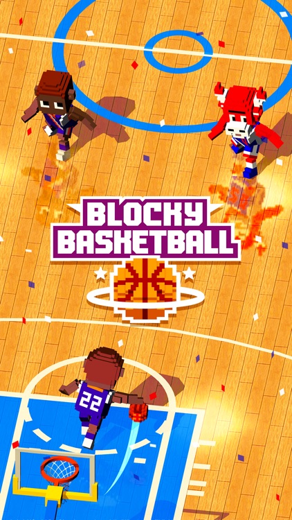 Blocky Basketball FreeStyle screenshot-4
