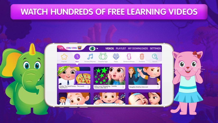 ChuChu TV Nursery Rhymes Lite screenshot-0