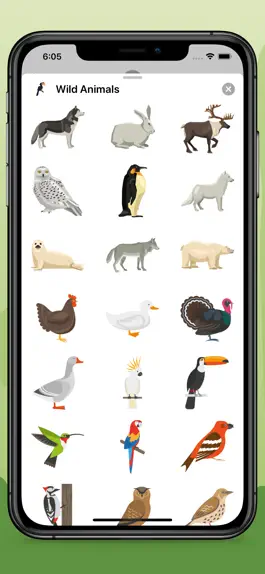 Game screenshot Wildlife Stickers hack